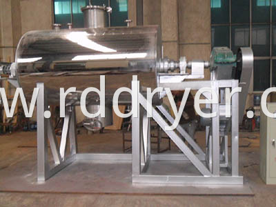 Food Grade Horizontal Vacuum Dryer Machine with Front Open Door